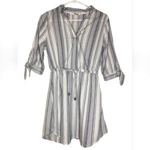 HINT OF BLUSH Striped Dress